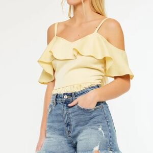 Kancan- Linden High Rise Shorts-  Size 29